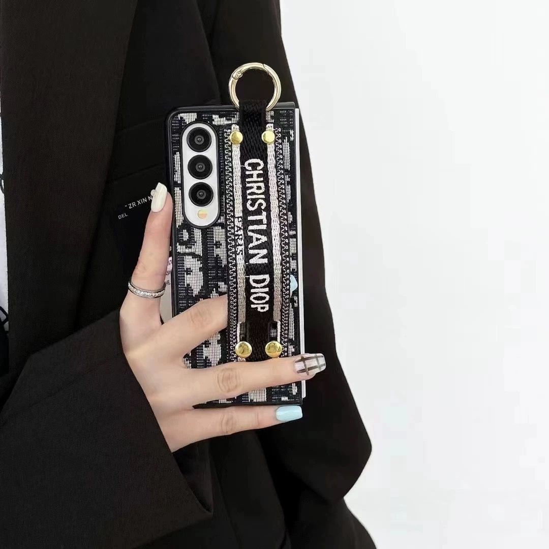 Samasung Galaxy Z Fold 7 Luxury Belt Pattern Designer Case