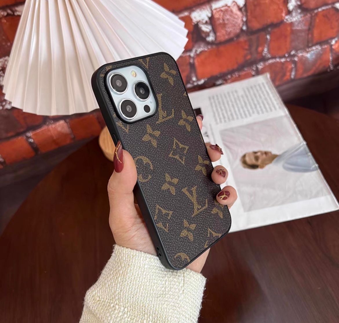 Iphone 16 Series PU Leather Case