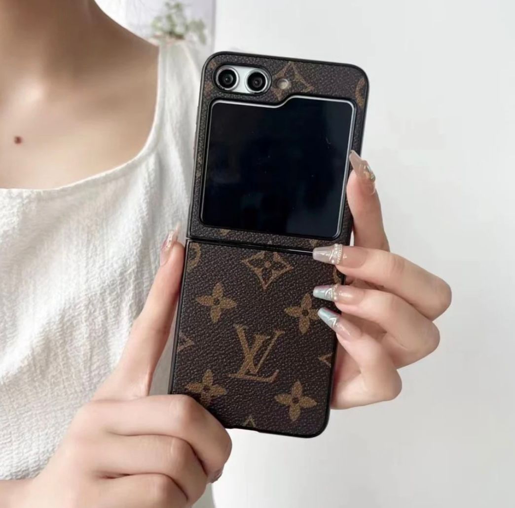 Samsung Galaxy Z Flip 6 Luxury Leather Case