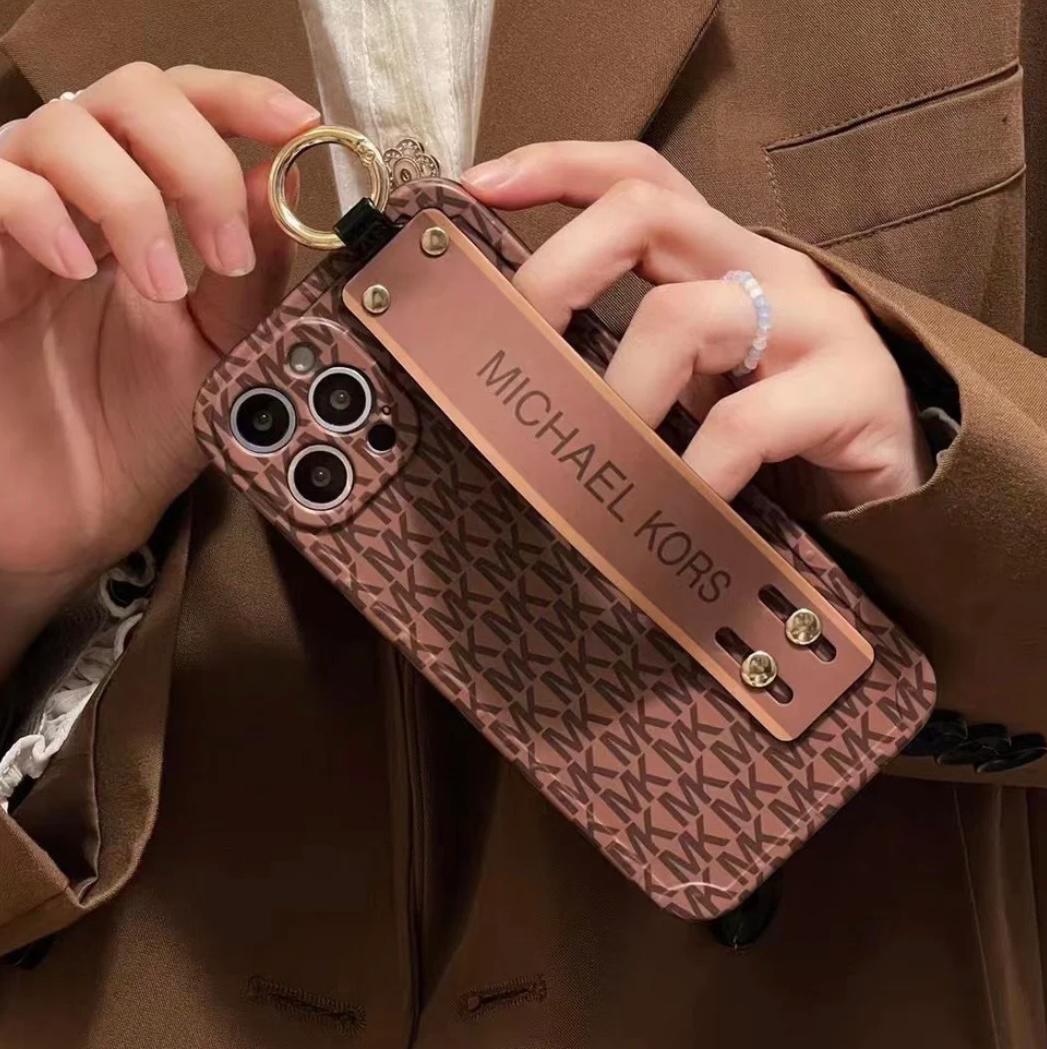 Iphone 14 Series Luxury Matte Finish Belt Pattern Case