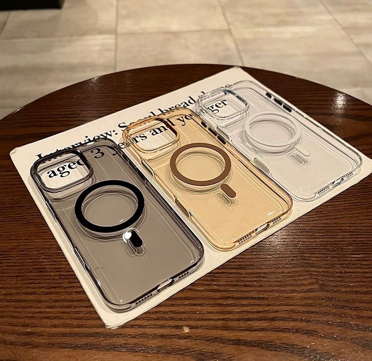 Iphone 16 Series Crystal Clear Acrylic Magsafe Case