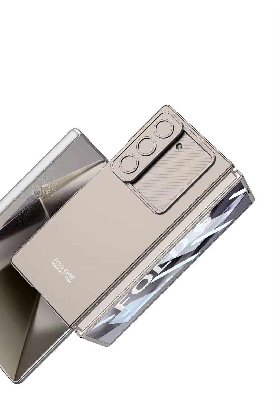 Samsung Galaxy Z Fold 6 Ultra Thin Hard Pc Case With Lens Slide Window