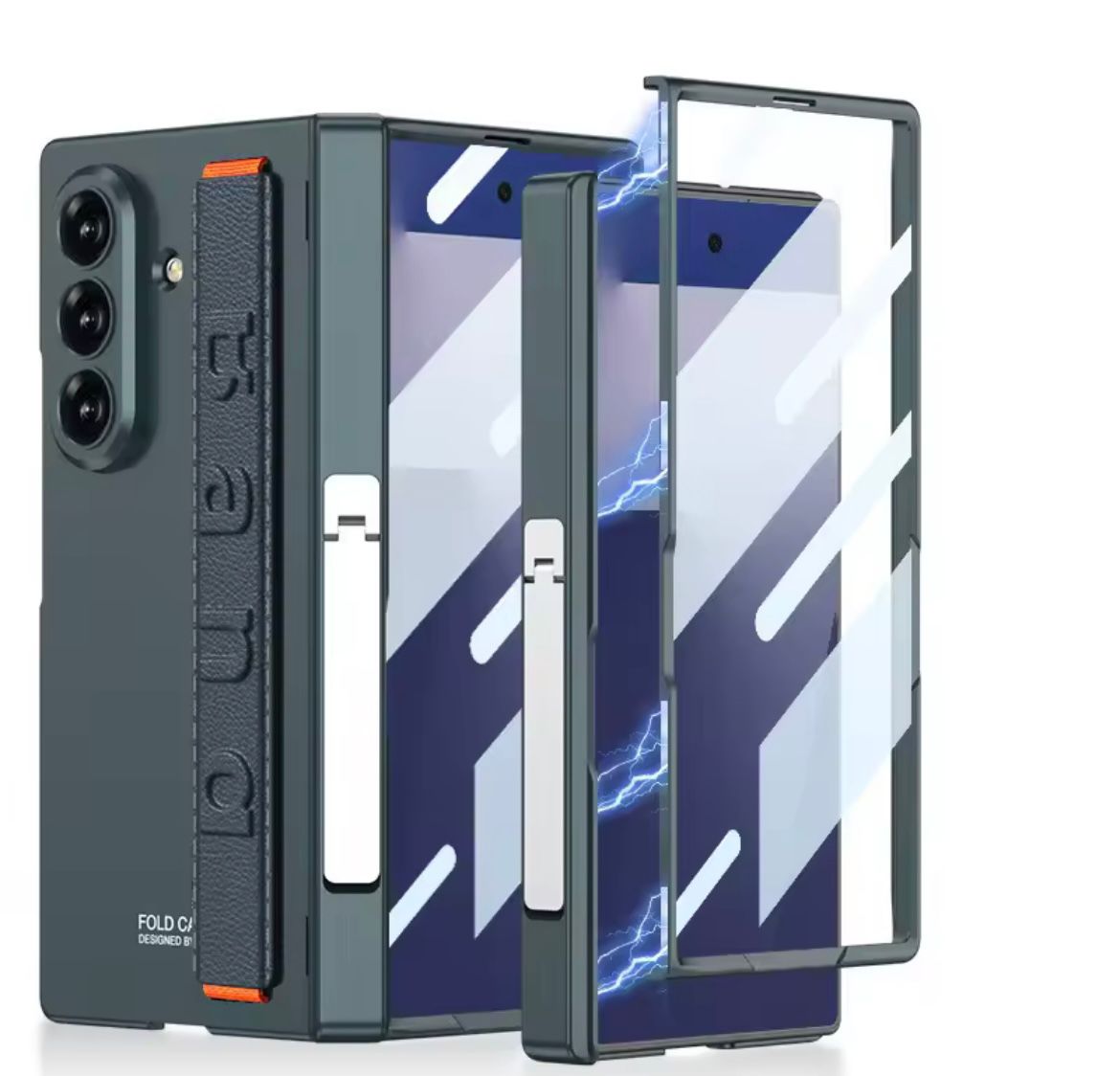 Samsung Galaxy Z Fold 7 GKK Case With Hinge & Wrist Strap