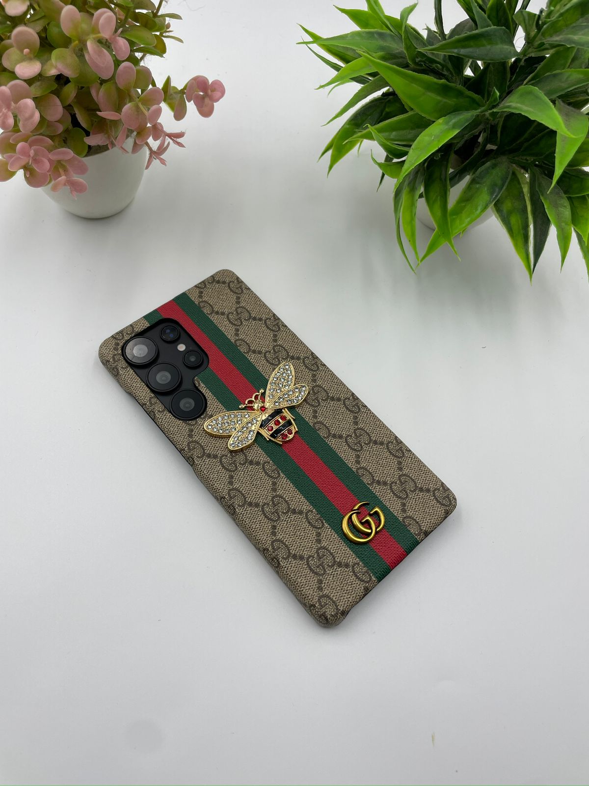 Samsung Galaxy S24 Ultra Luxury Brand GG Bee Case