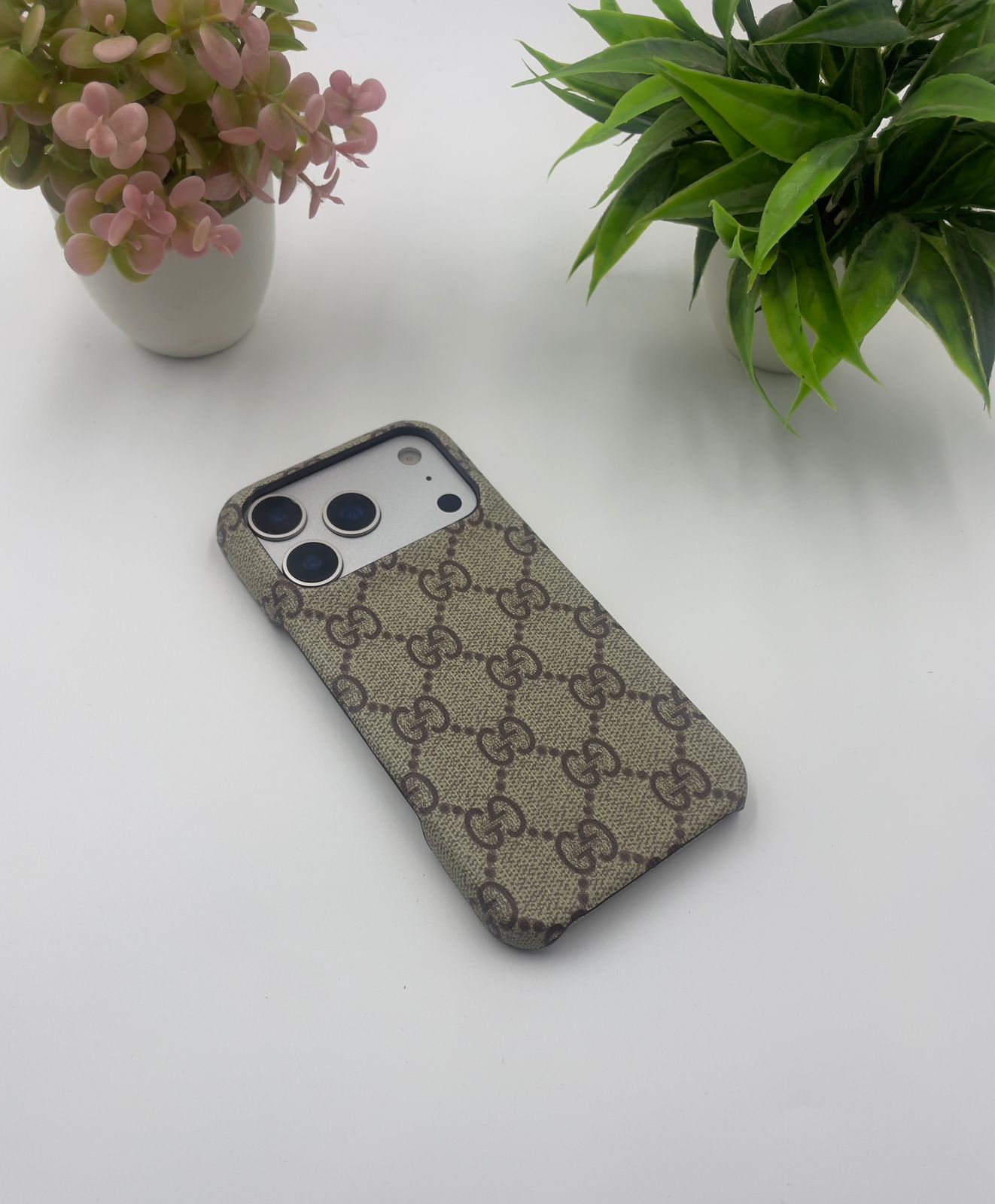 Luxury Brand GG Pu Leather Case