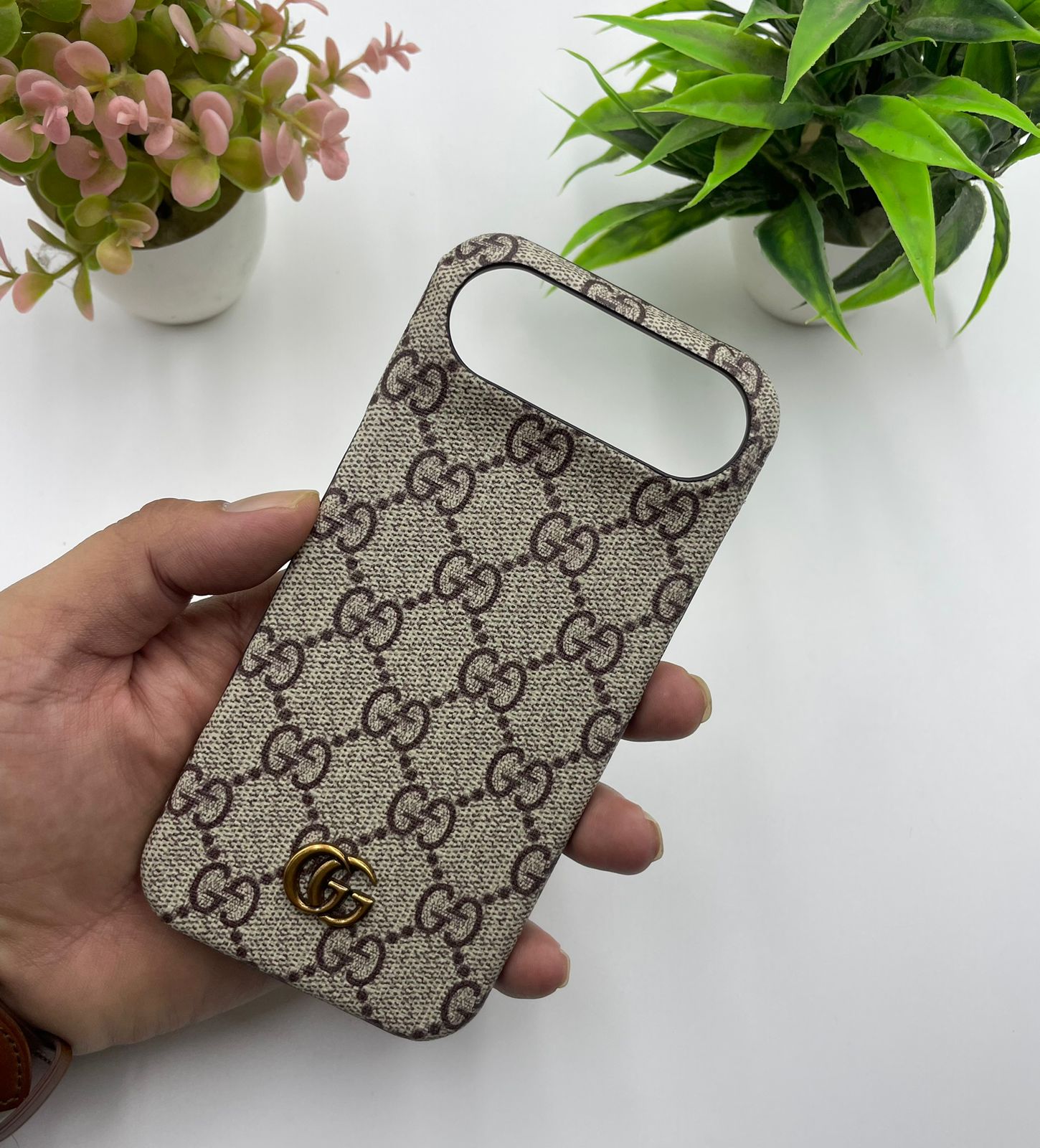 Luxury Brand GG Pu Leather Case