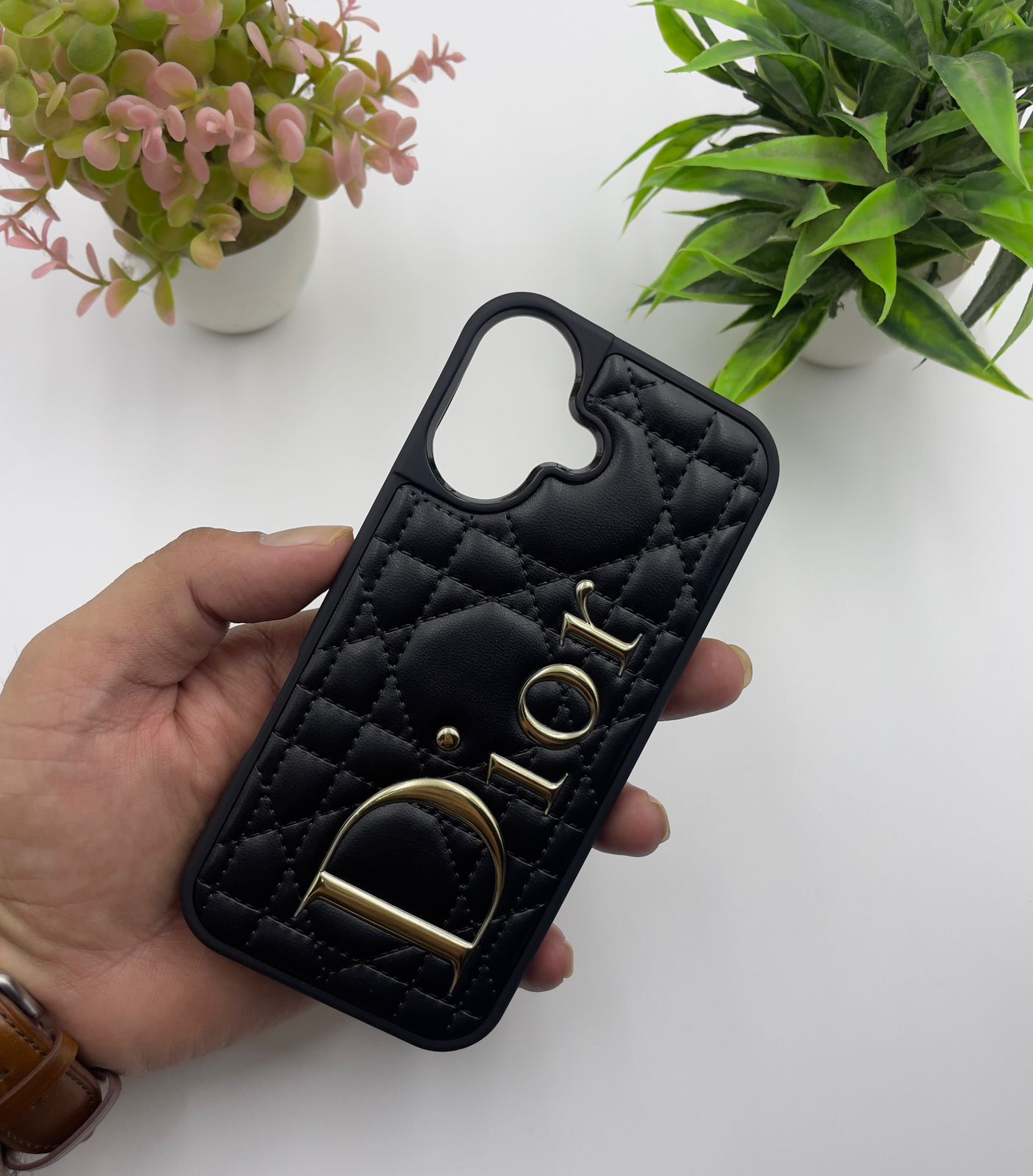 Luxury Brand CD Pu Leather Case