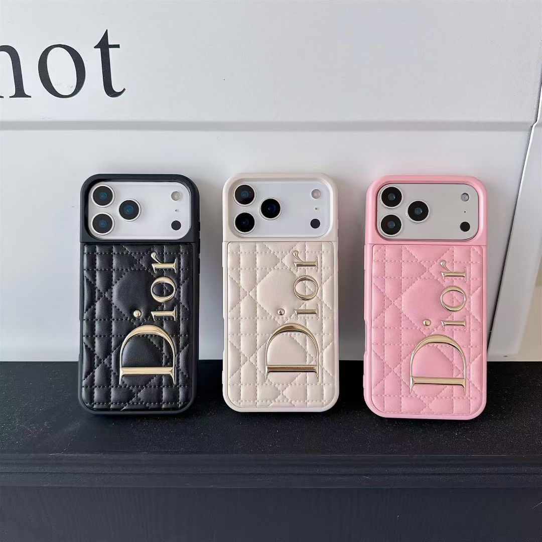 Luxury Brand CD Pu Leather Case