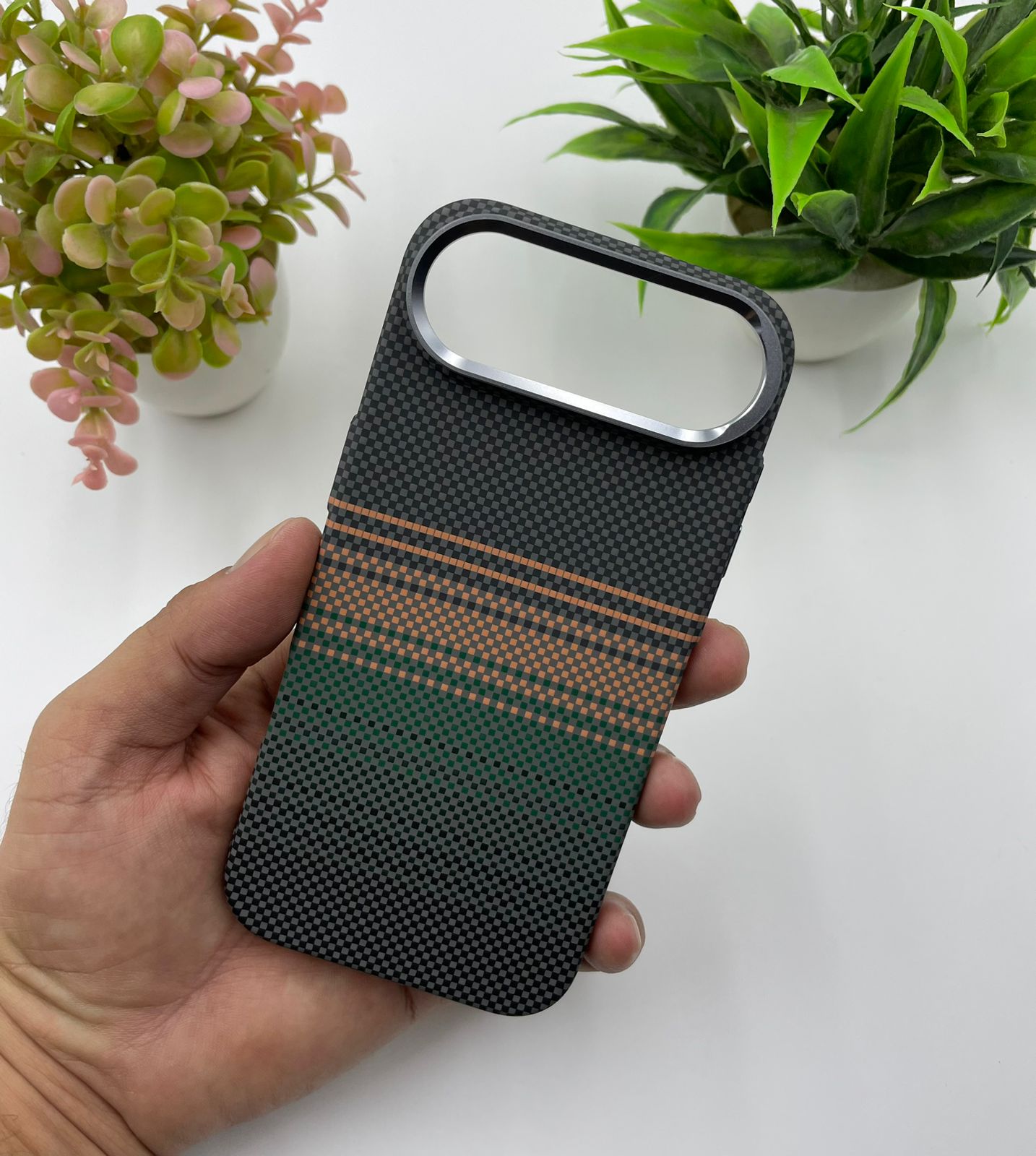 Carbon Fibre Texture Magsafe Case