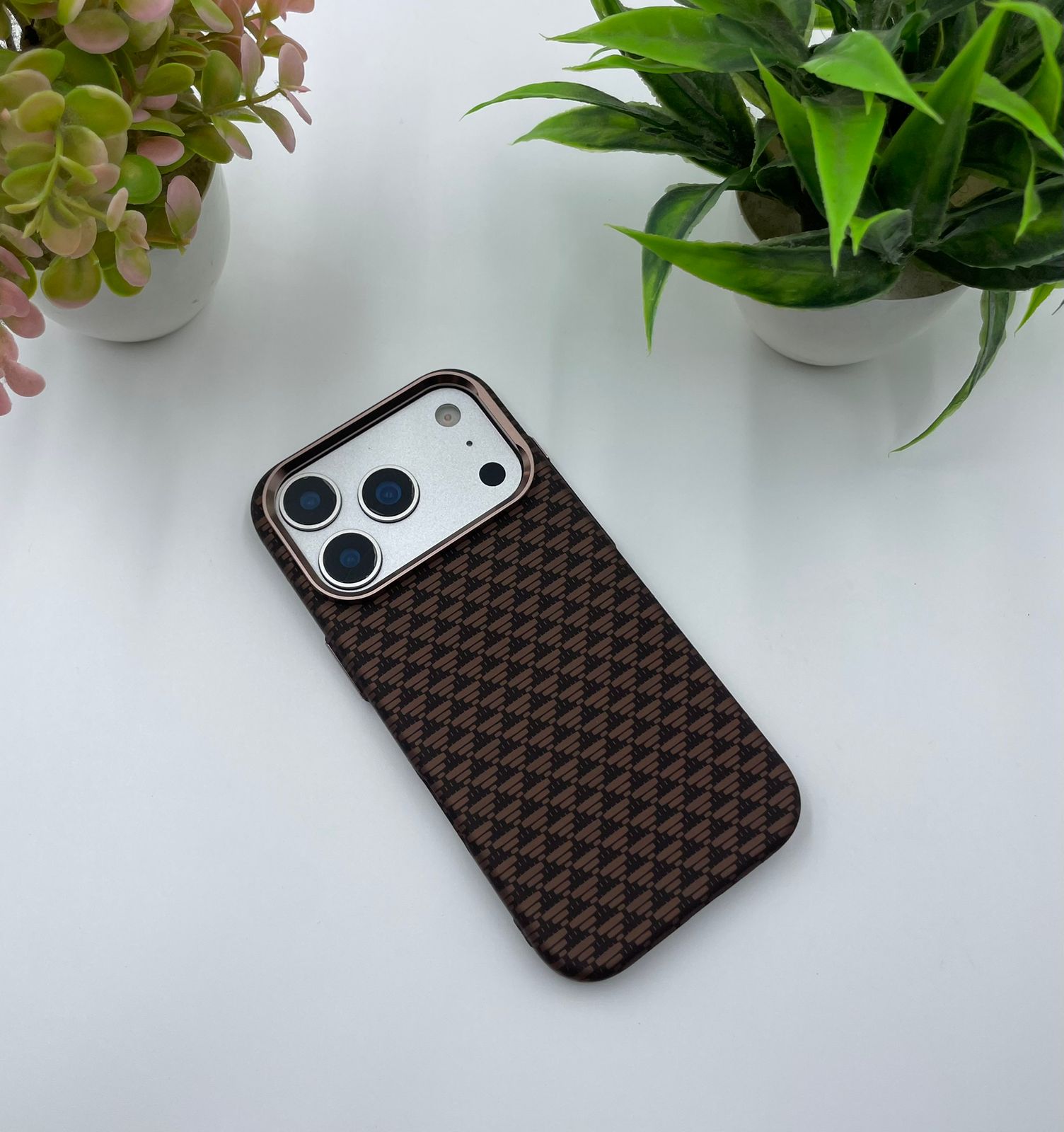 Carbon Fibre Texture Magsafe Case