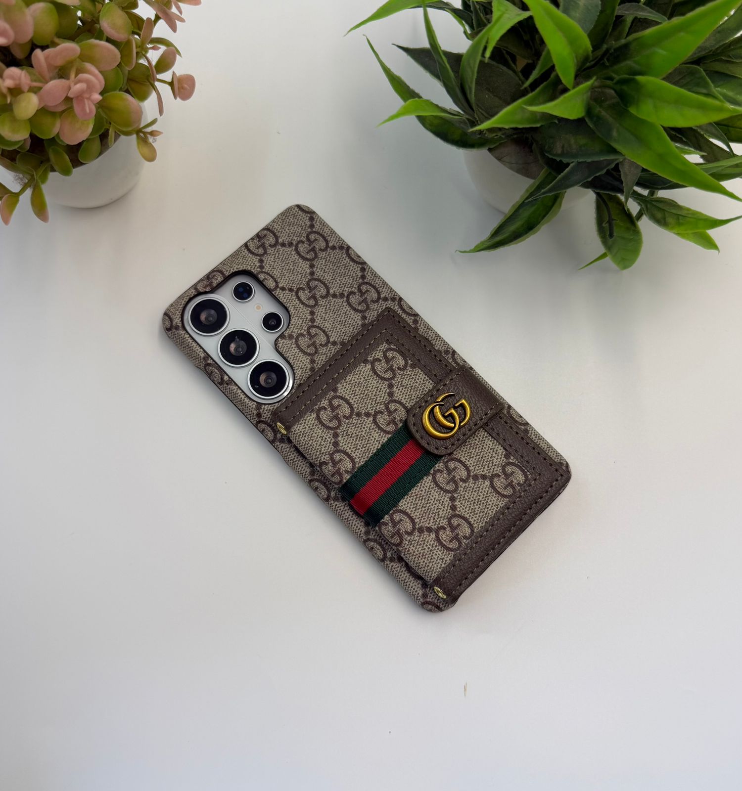 Samsung Galaxy S24 Ultra Luxury GG Card Holder Case