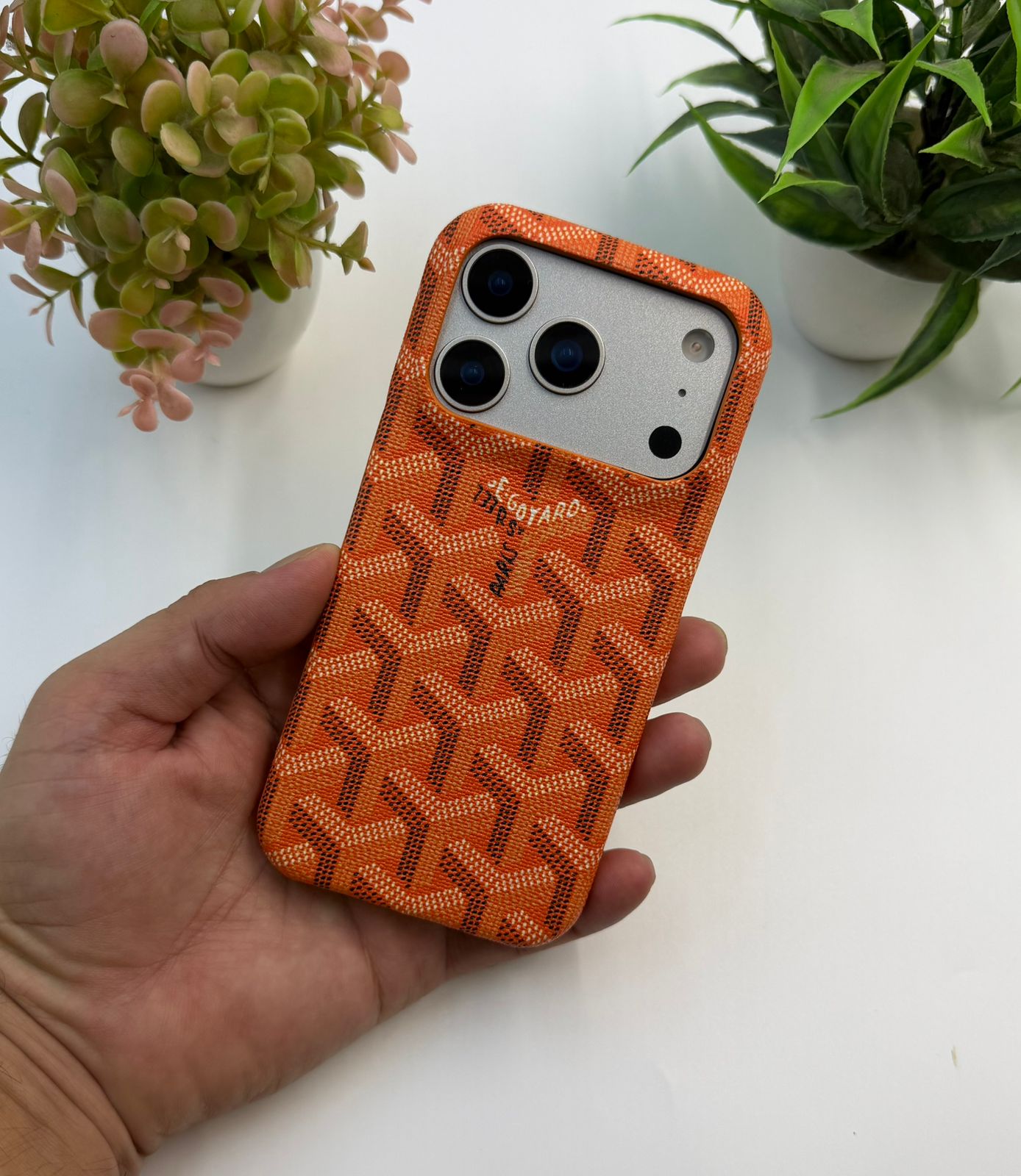 Luxury Brand Texture Hard Pc Case