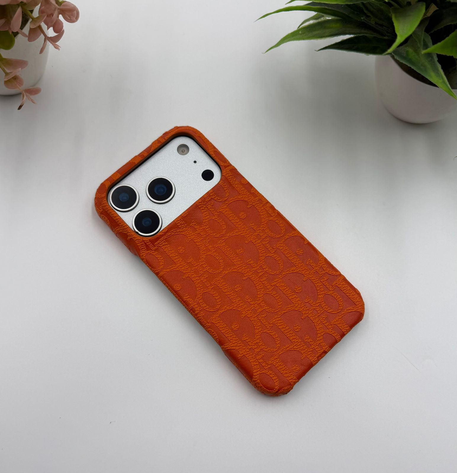 Luxury CD Brand Pu Leather Case