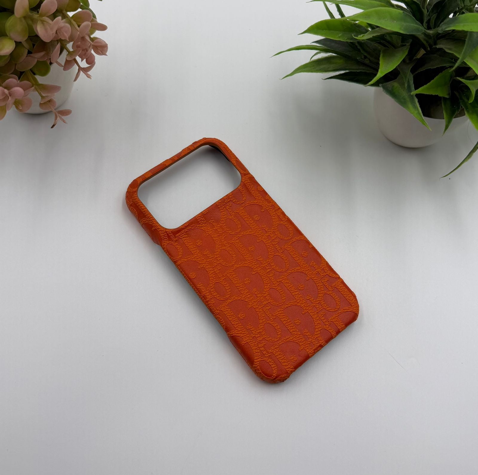 Luxury CD Brand Pu Leather Case