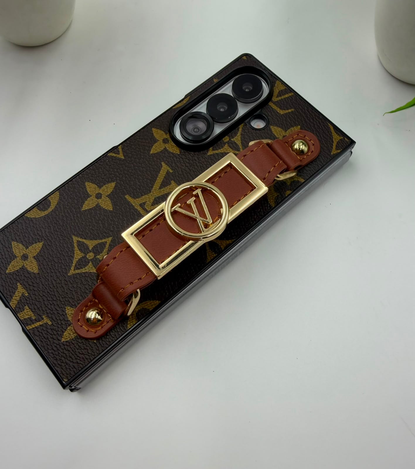 Luxury Brand Strap Holder Case