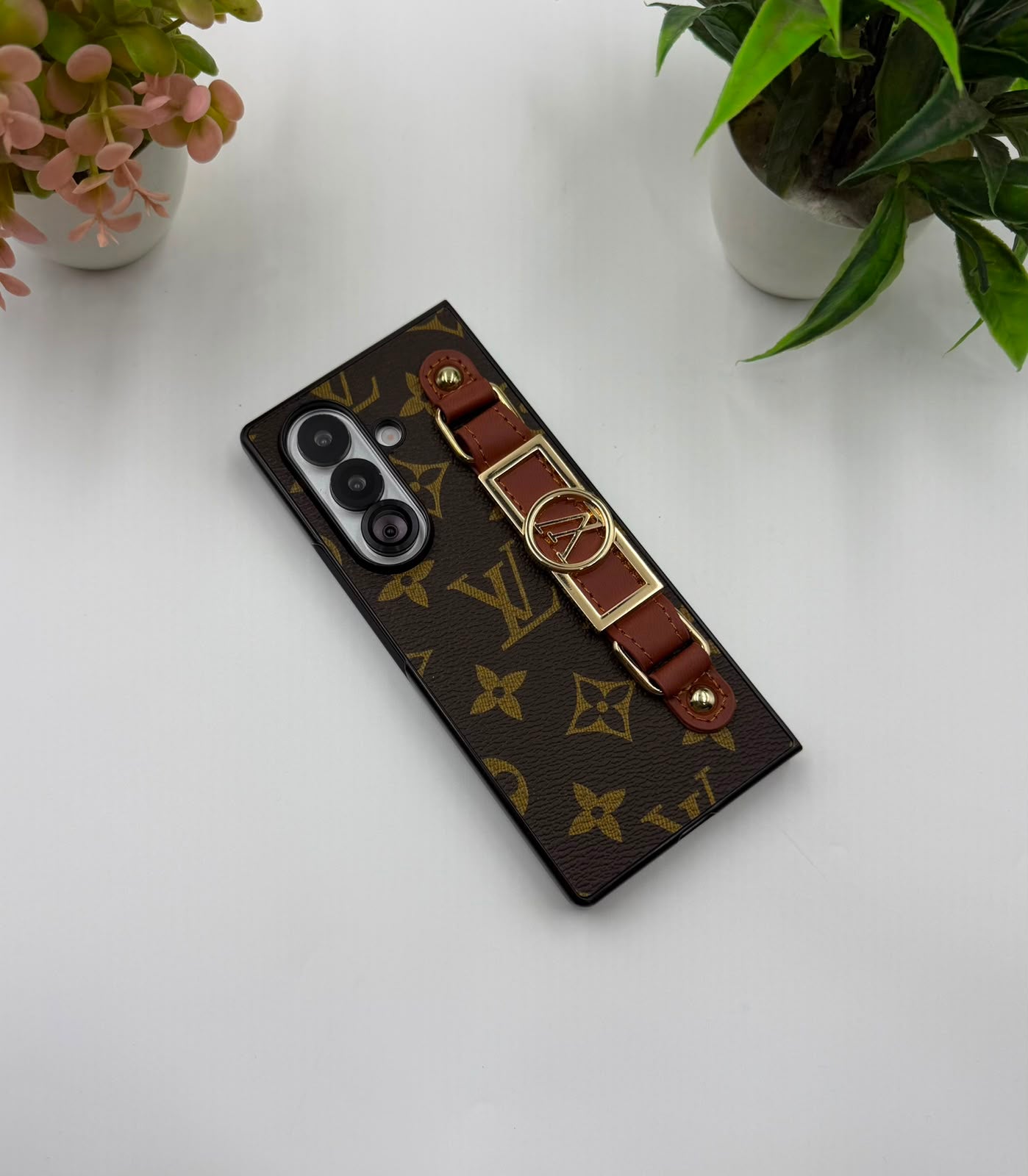 Luxury Brand Strap Holder Case