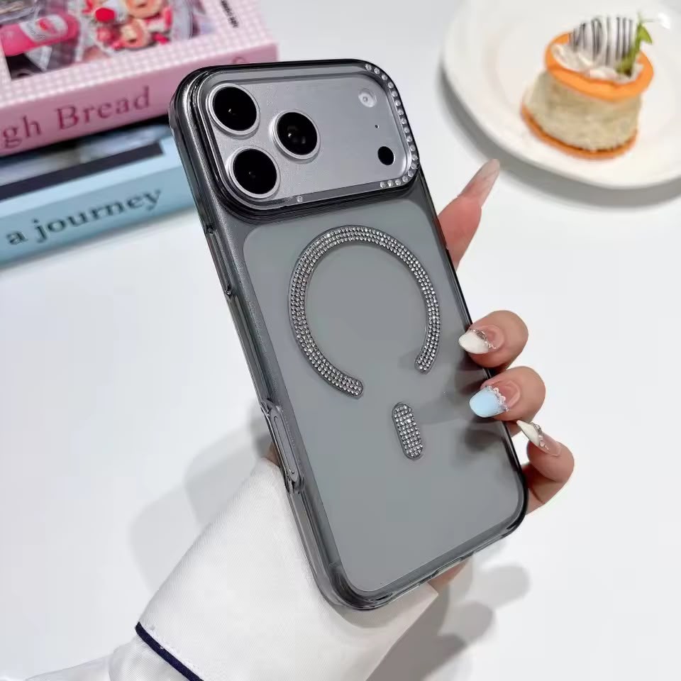 Acyralic Diamond Magsafe Case