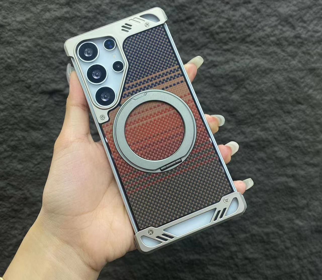 Kevlar Series With 360 Bracket + Magsafe