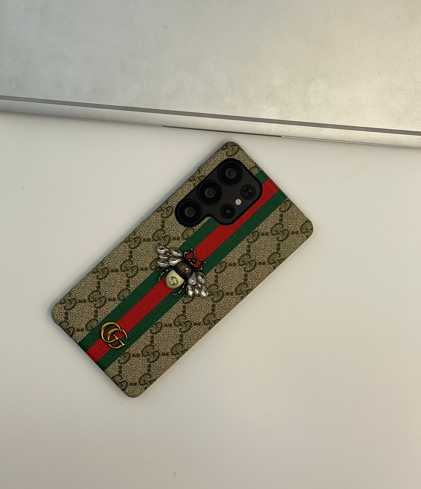 Samsung Galaxy S25 Ultra Bee Stripe Diamond Case