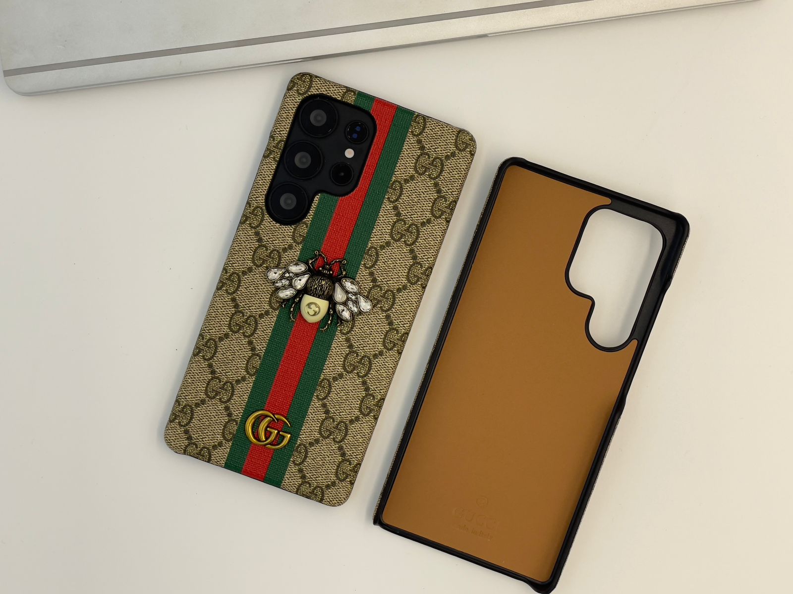 Samsung Galaxy S25 Ultra Bee Stripe Diamond Case