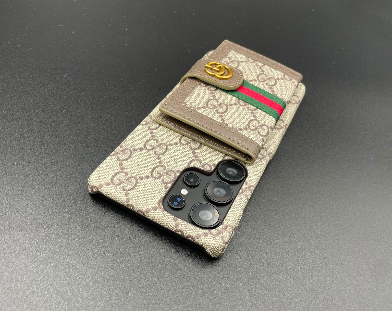 Samsung Galaxy S25 Ultra Luxury Brand Wallet Case