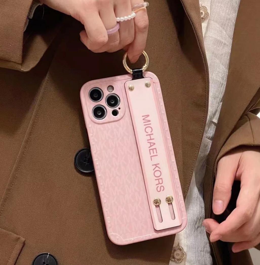Iphone 16 Series Luxury Matte Finish Belt Pattern Case