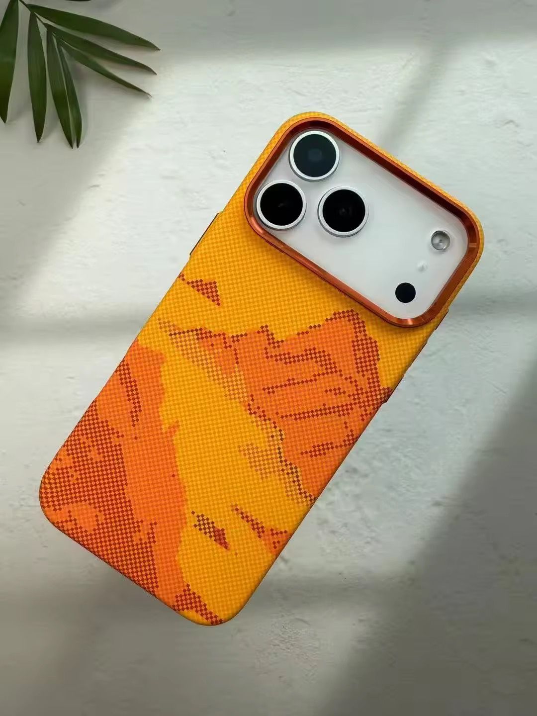 Iphone 17 Series Carbon Fibre Texture Design Magsafe Case