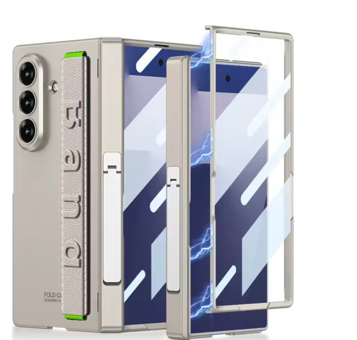 Samsung Galaxy Z Fold 7 GKK Case With Hinge & Wrist Strap