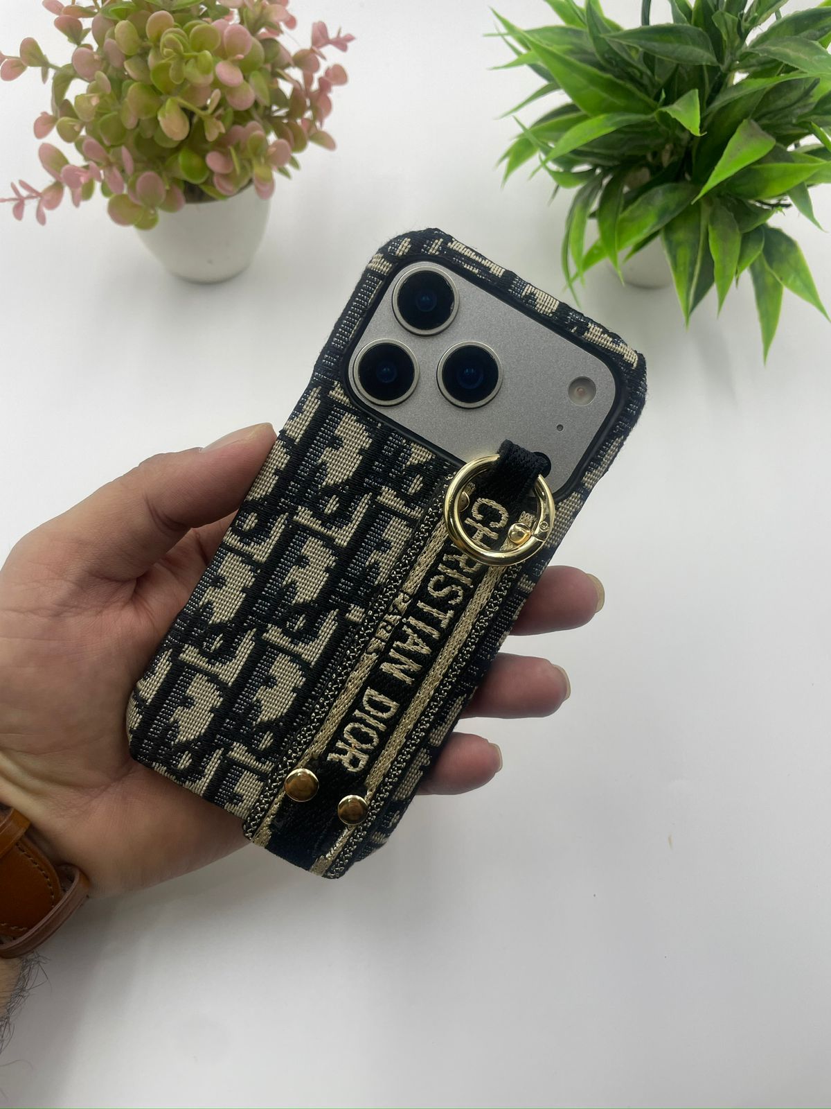 Luxury Brand CD Belt Pattern Case