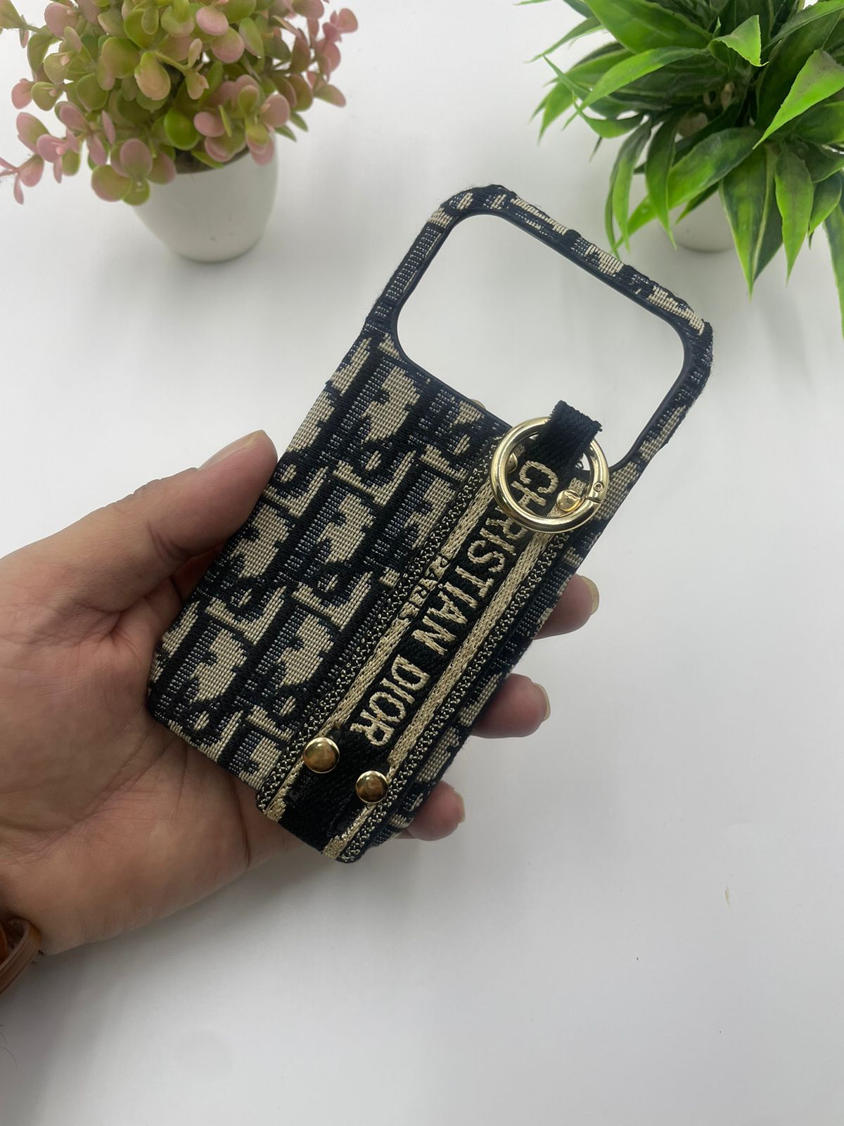 Luxury Brand CD Belt Pattern Case