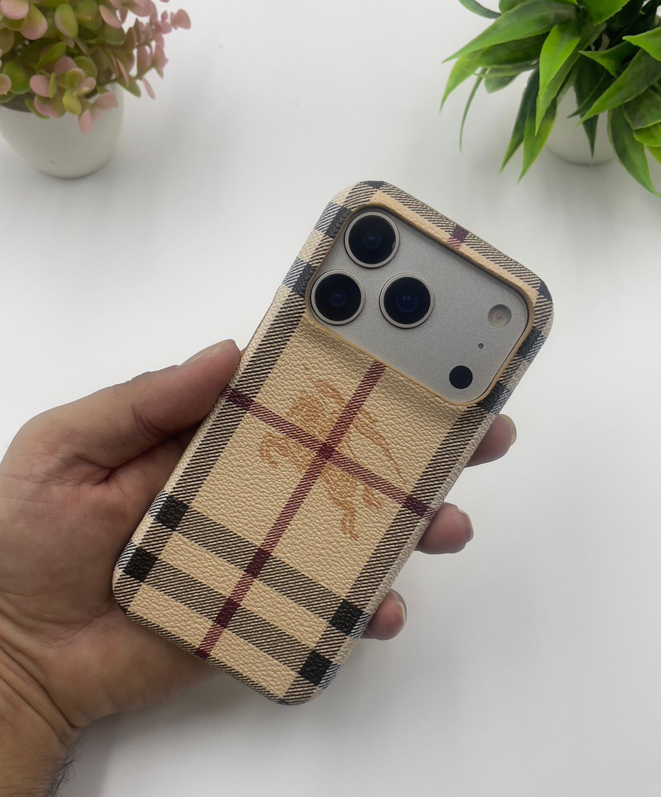 Luxury Brand PU Leather Case