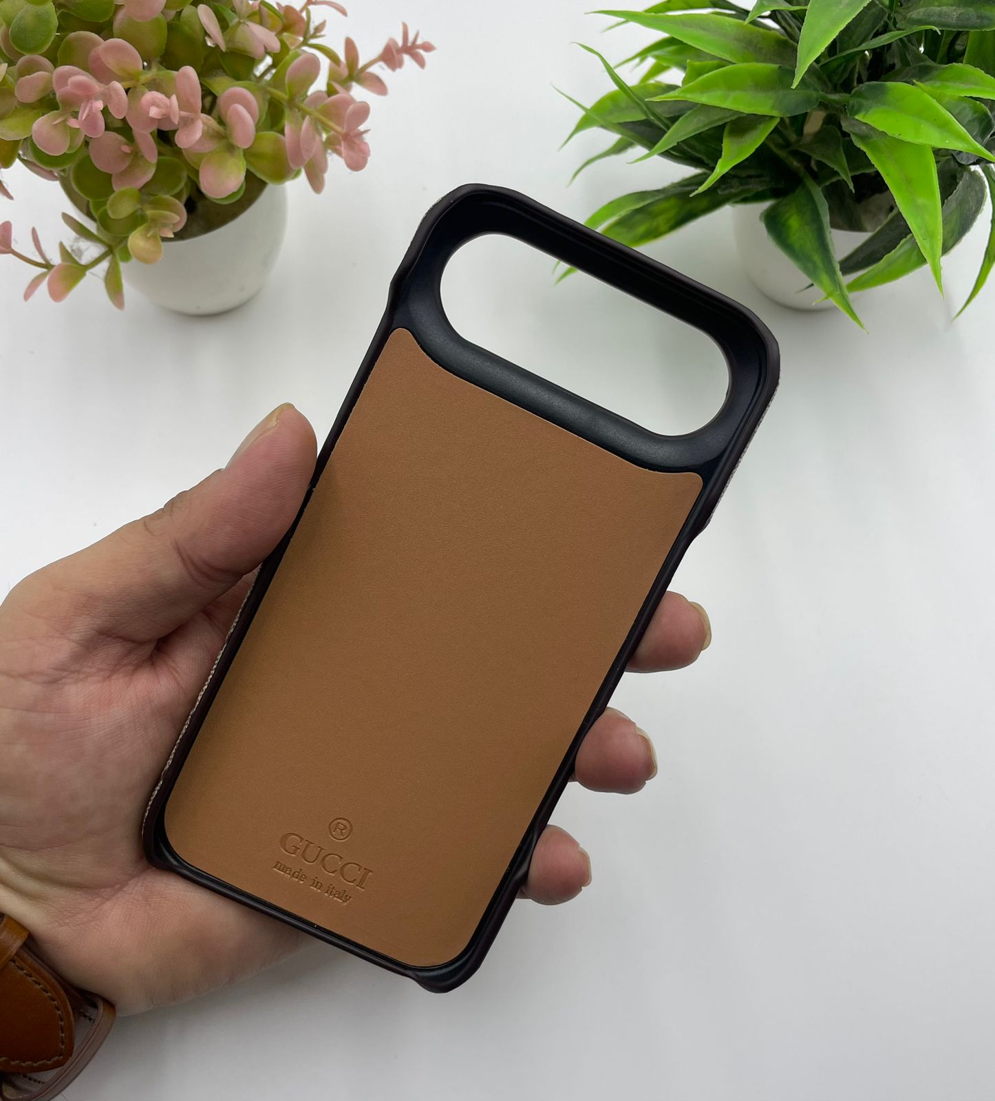 Luxury Brand GG Pu Leather Case