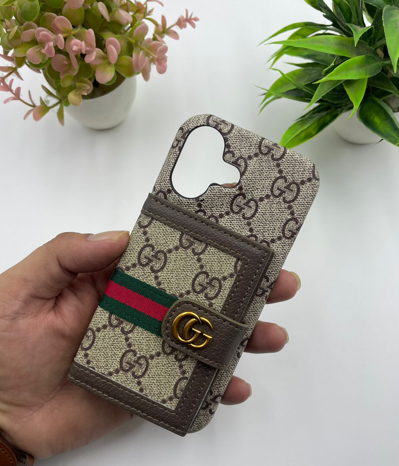 Luxury Brand GG Card Holder Case
