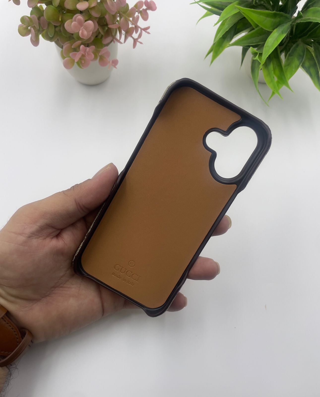 Luxury Brand PU Leather Case