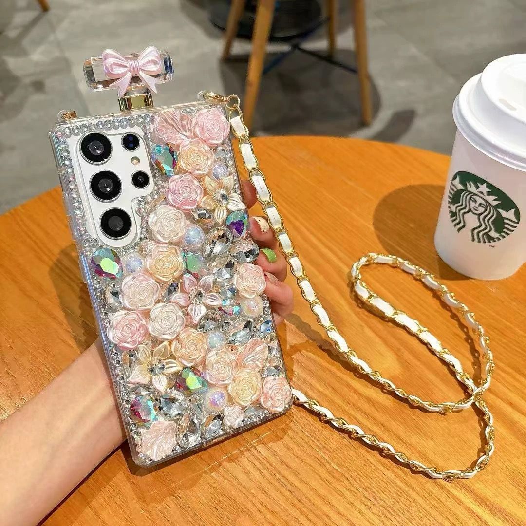 Samsung Galaxy S24 Ultra Perfume Bottle Design Sling Case