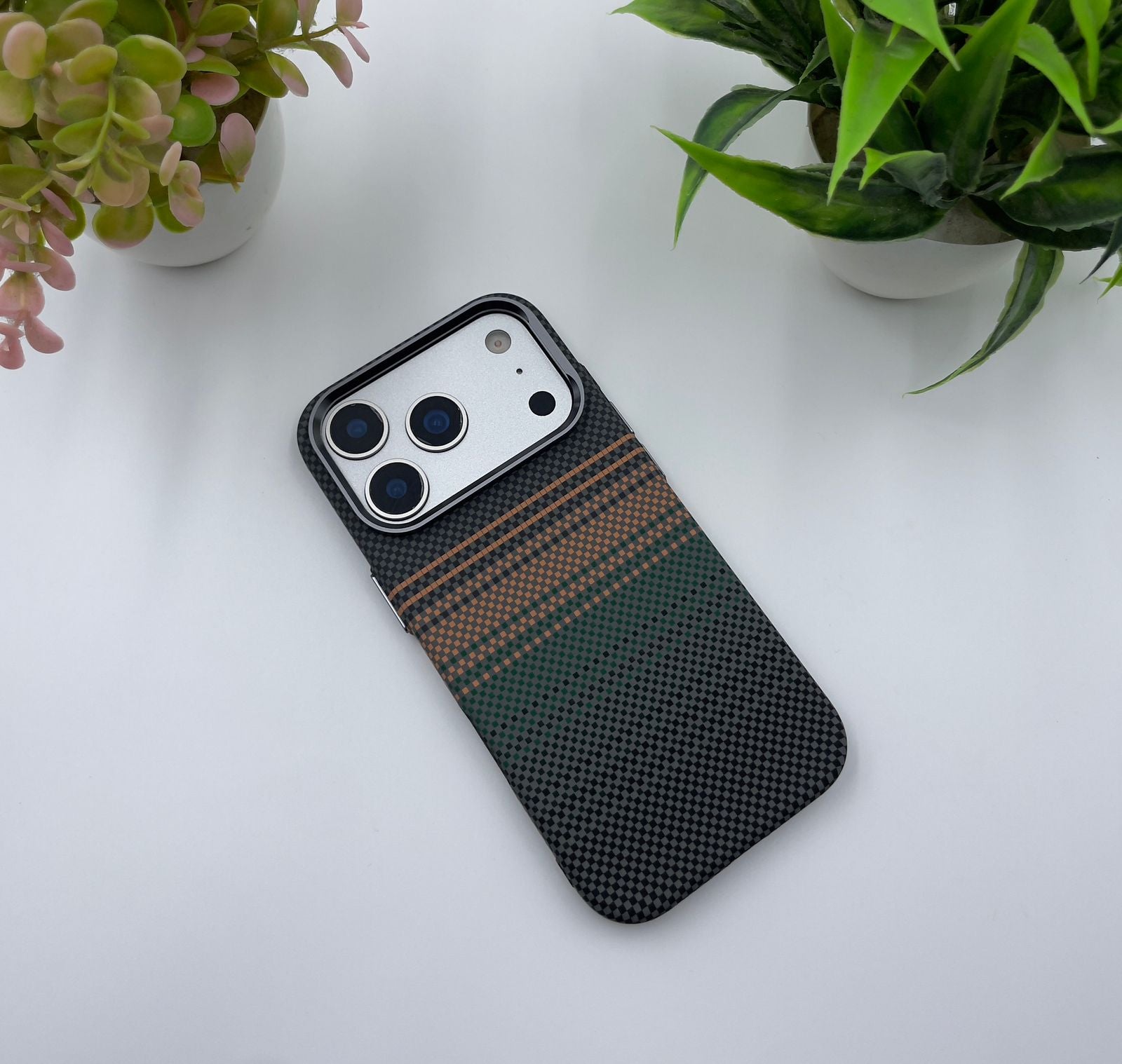 Carbon Fibre Texture Magsafe Case